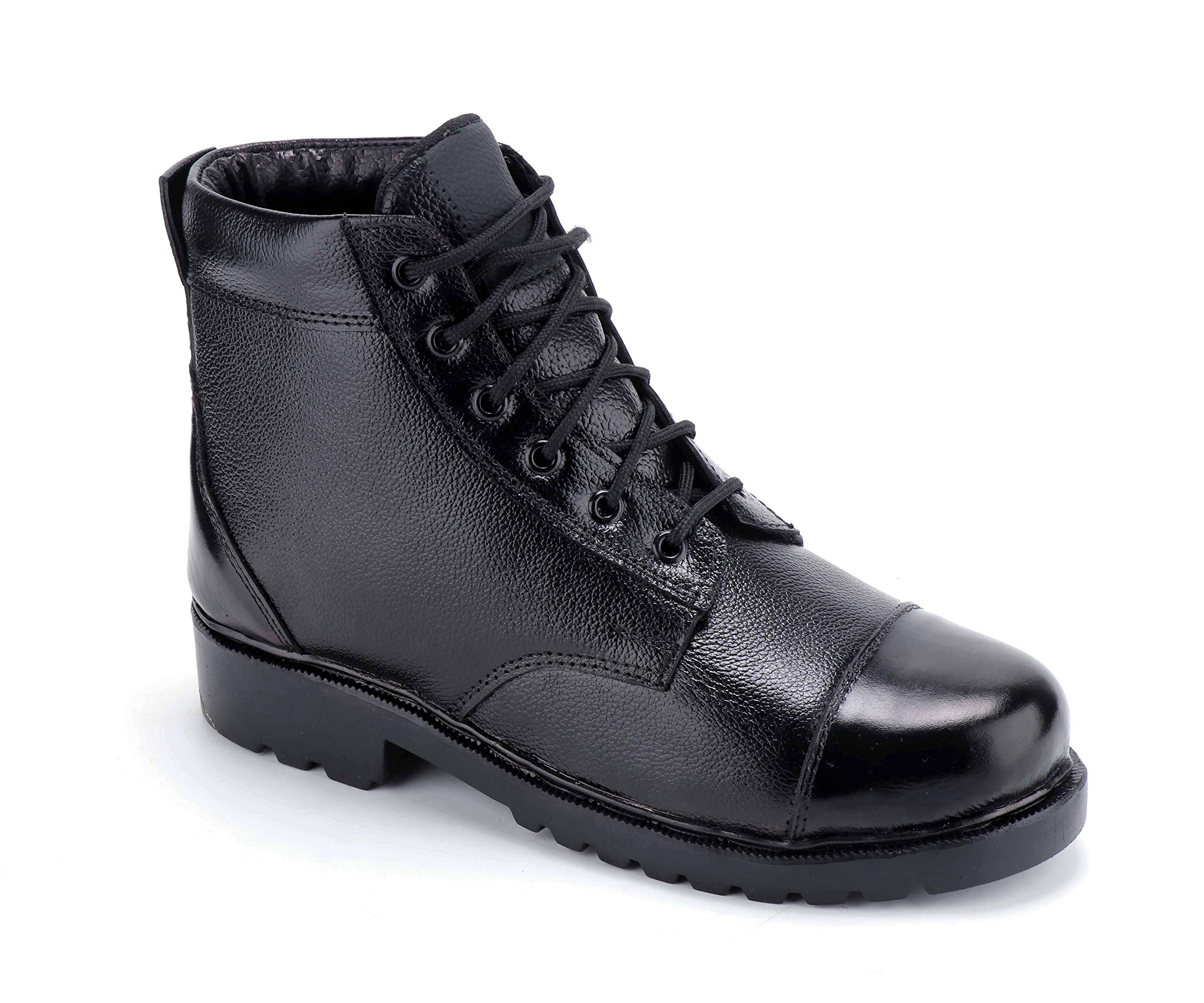 Mens Military Ankel Boot 100% Pure Leather Comfortable
