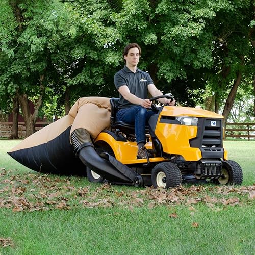 Miniatura 8 de TerraKing de 54 pies cúbicos Bolsa Leaf Pro  Apertura de 120 pulgadas para sistemas de recolección de materiales de 2 bolsas en cortacésped de