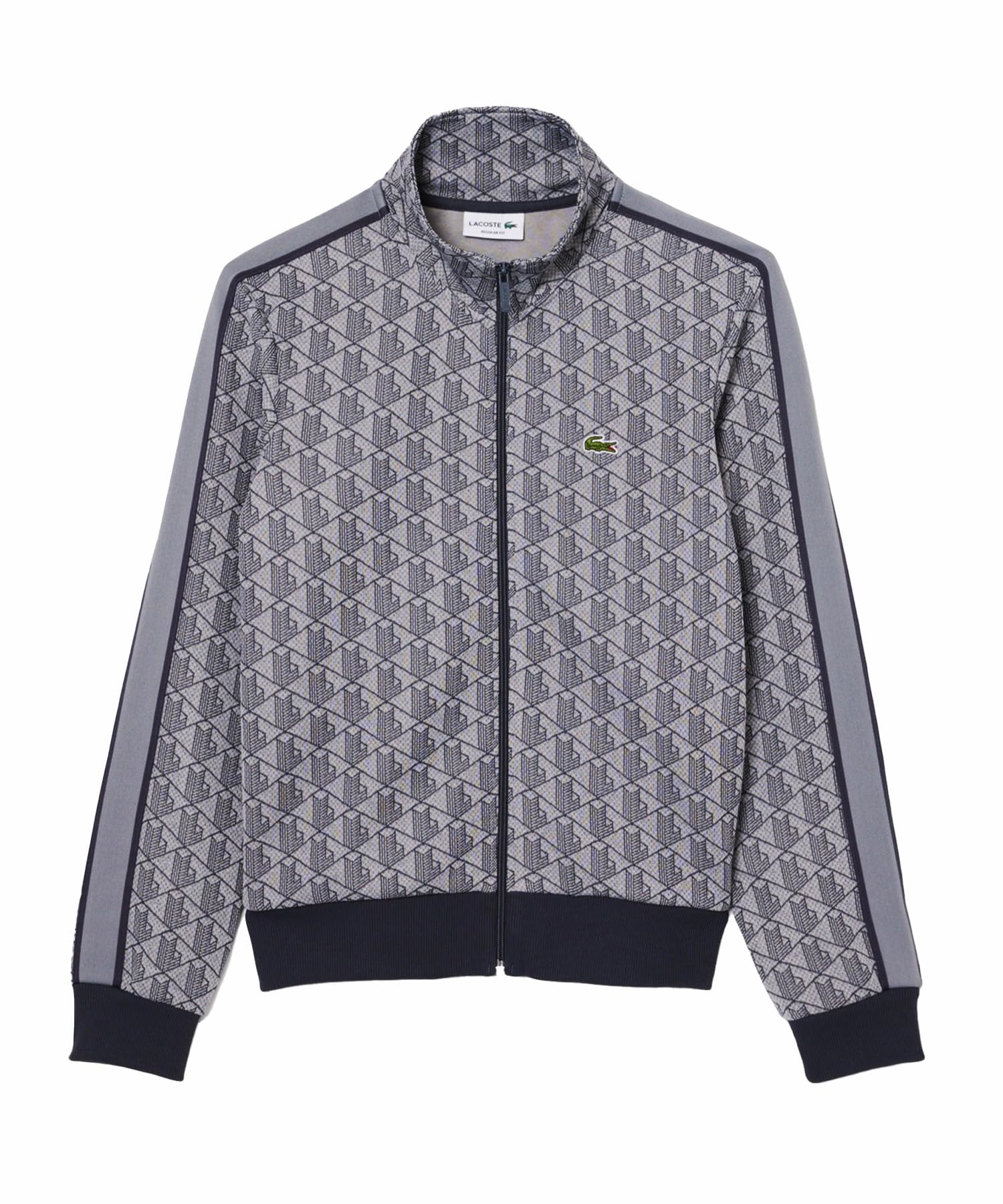 Amazon | [Lacoste] [公式] モノグラムジャカードトラックジャケット