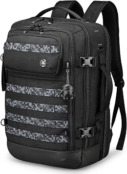 Swissdigital Design Camera Backpack with USB Charging Port, Travel Camera Case With RFID Pockets, Large Capacity Photography Backpack,Black | SD16489510-01