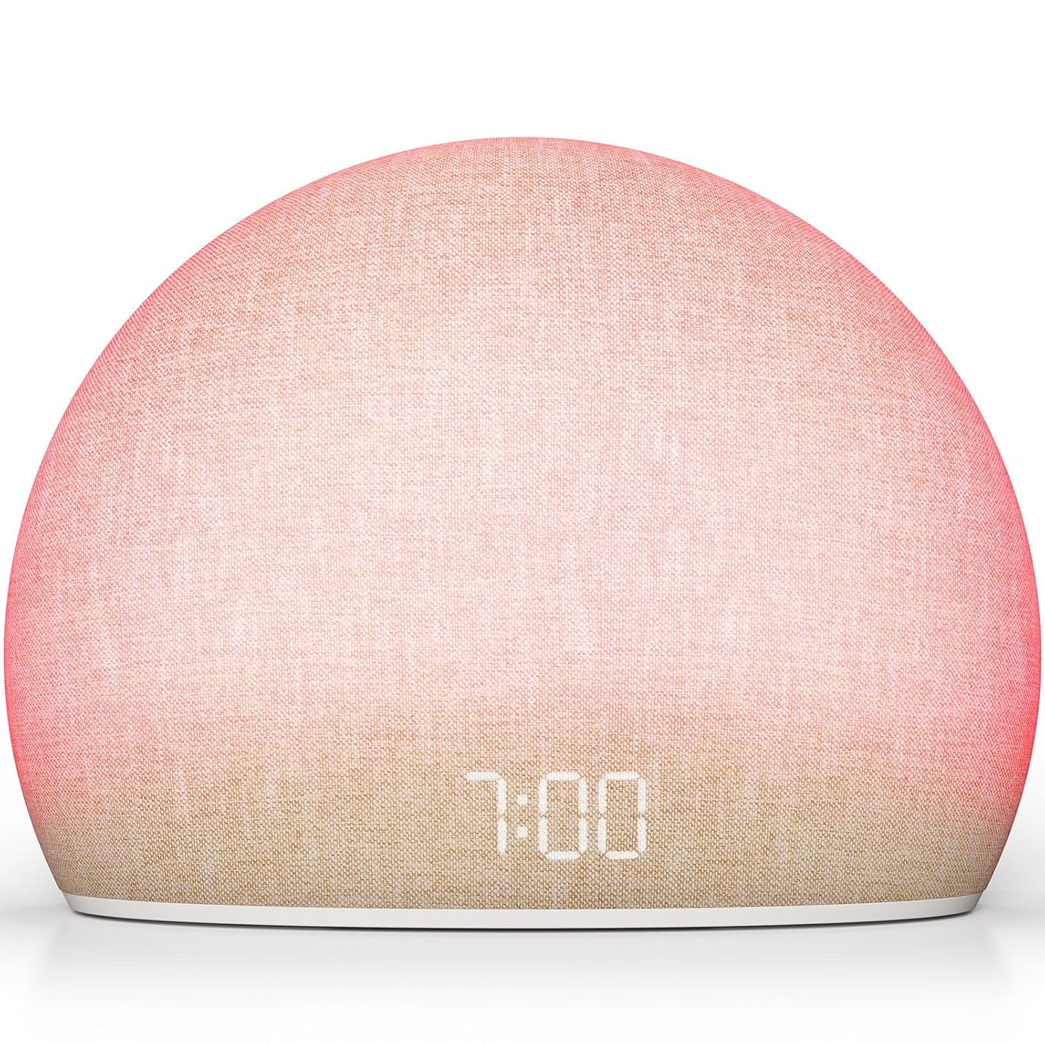 HOUSBAY Sunrise Alarm Clock Radio for Bedroom Wake Up Naturally with Gentle Light Nature Sounds Relax with Bluetooth