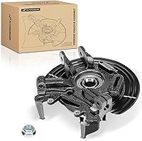 Vista 9 de A-Premium Conjunto de cubo de cojinete de rueda y nudillo de dirección trasero izquierdo compatible con Ford Explorer 2002-2005, Explorer