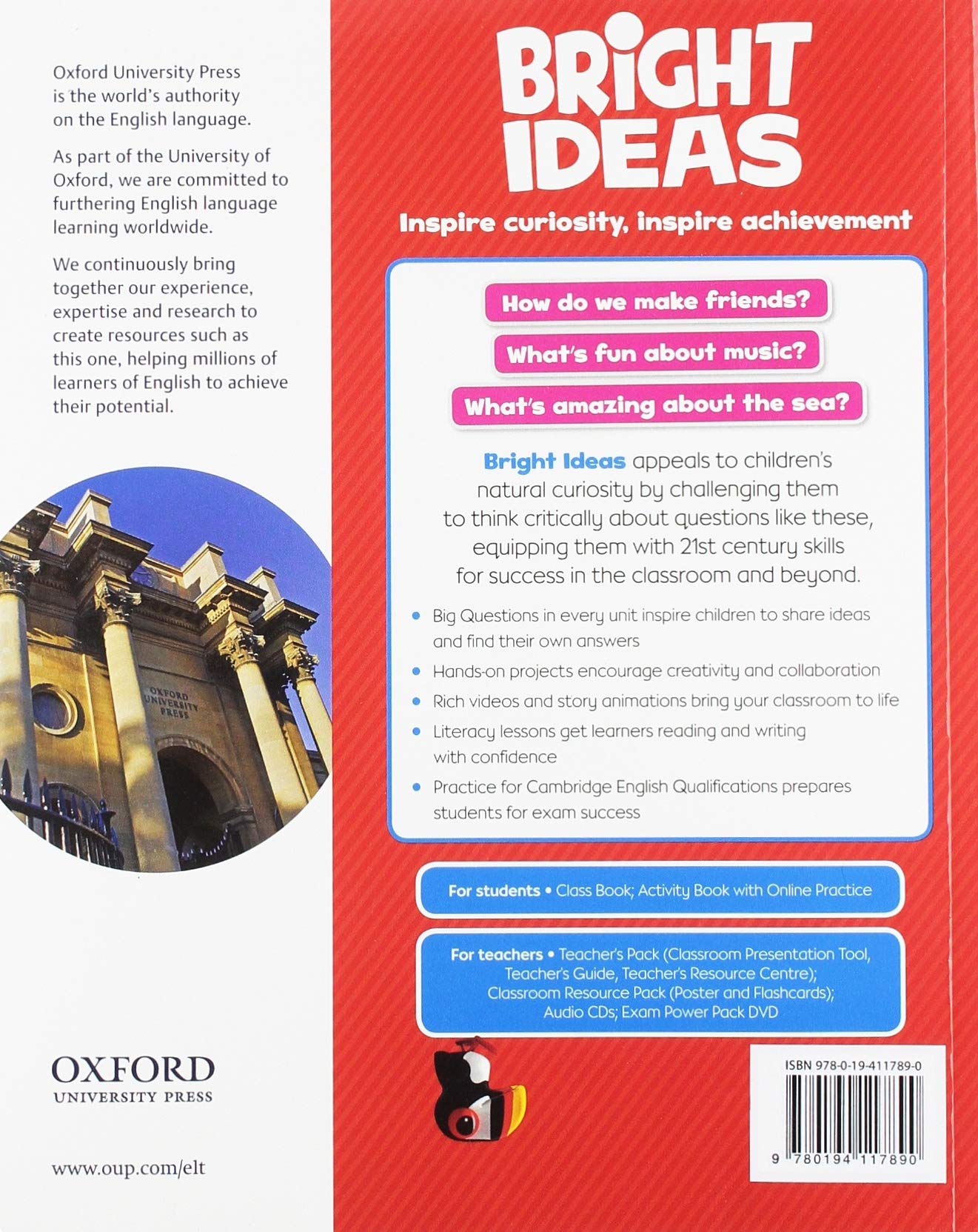 Bright Ideas: Level 3: Pack (Class Book and app)