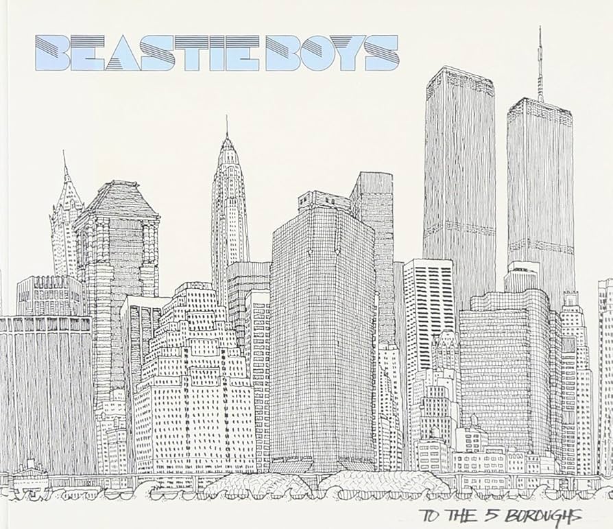 Beastie Boys To The 5 Boroughs サイン入りポスター Beastie Boys To