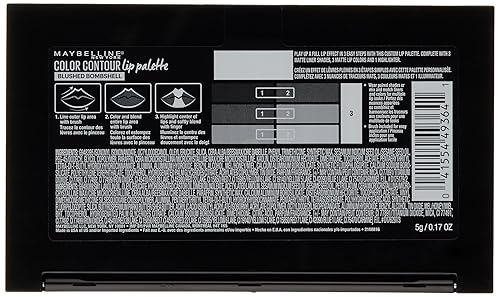 Miniatura 3 de Maybelline New York Lip Studio - Paleta de labios de contorno de color, bomba ruborizada, 0.17 onzas