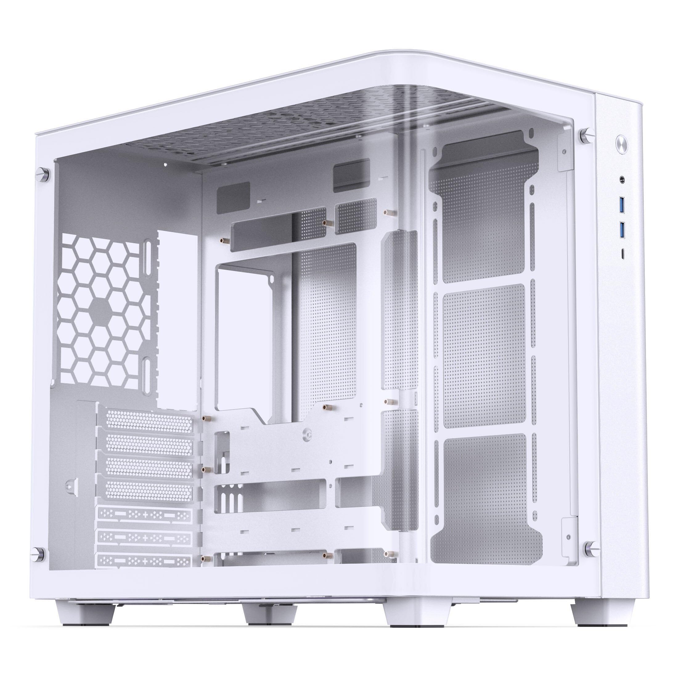 Jonsbo TK-3 - ATX-Gehäuse, weiß