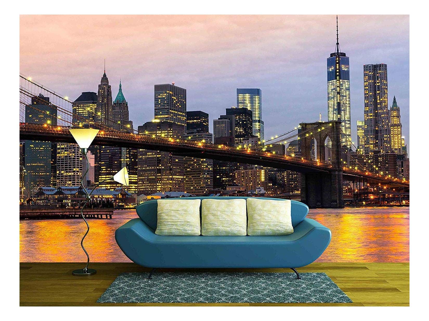 Buy wall26 - Manhattan Skyline at Sunrise, New York City, USA