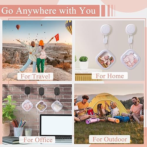 Miniatura 6 de VOCOOL - Paquete de 3 accesorios para el cabello, contenedor portátil para bandas para el cabello, organizador de accesorios para el cabello para