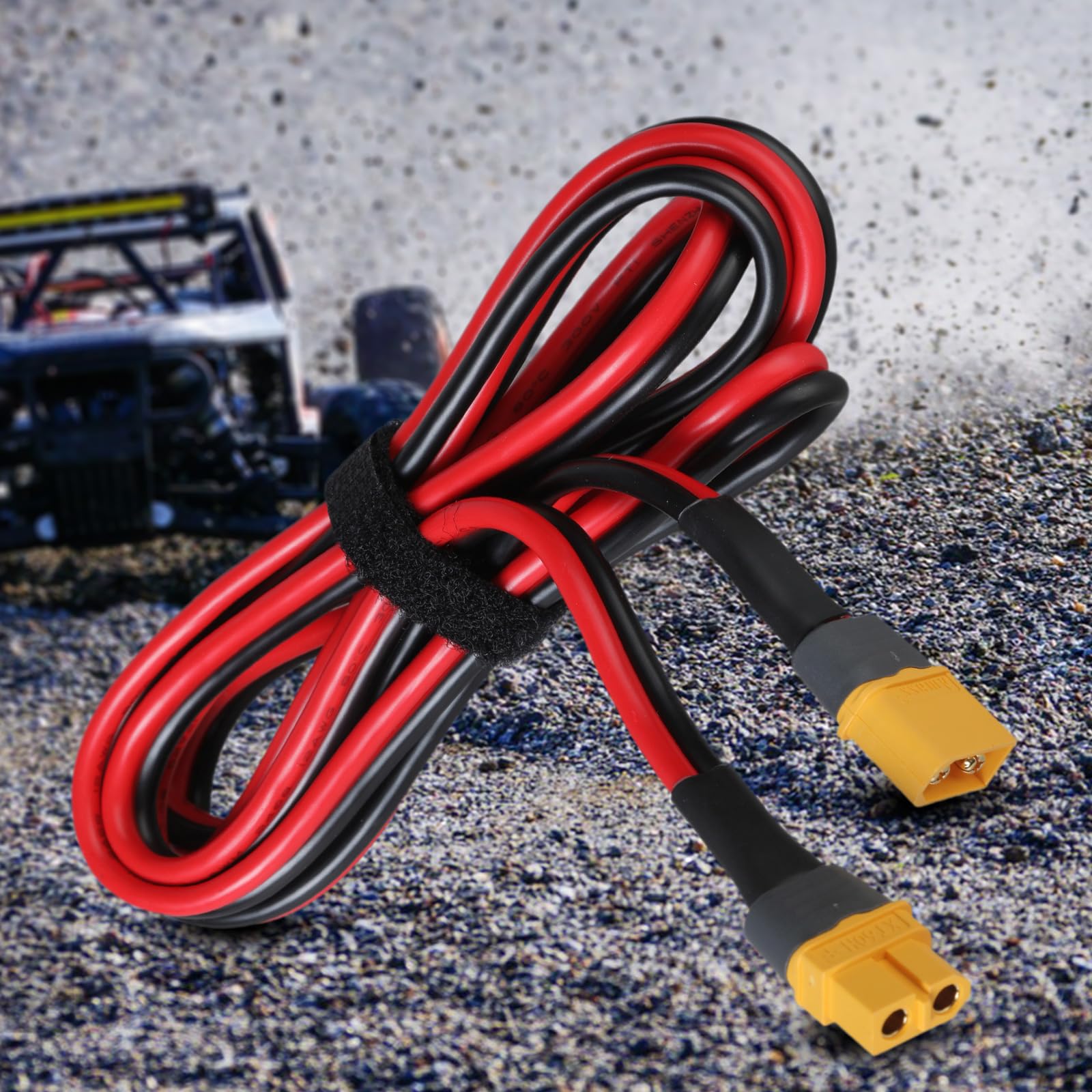 Cable Extensión XT60 Cable XT60 Conectores Masculinos A Hembras para Estación Energía Solar Panel Remote Drones Batería
