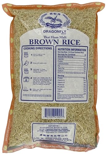 Miniatura 2 de Dragonfly Arroz integral tailandés, 5 libras