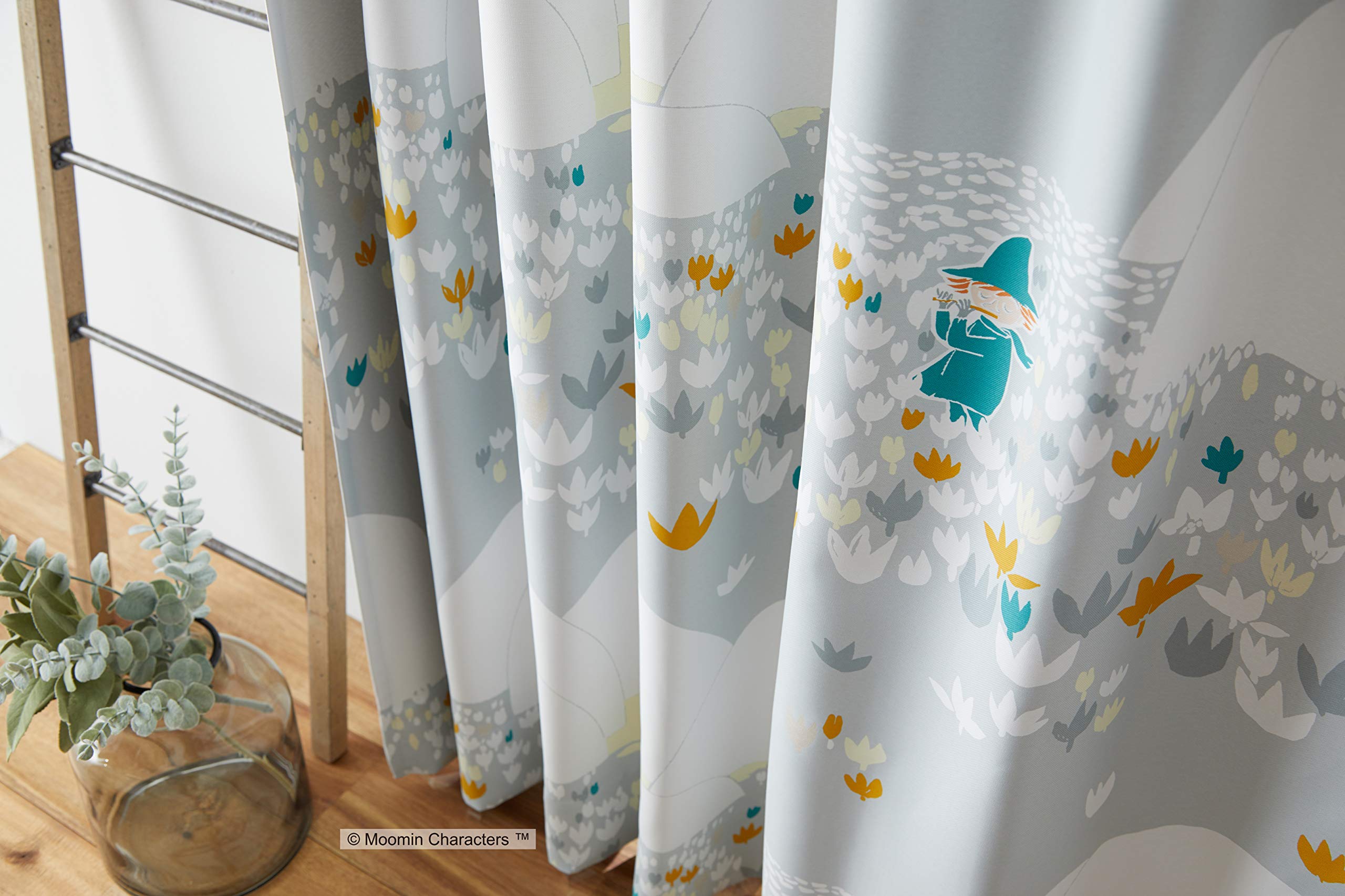 Amazon｜スミノエ MOOMIN ソフトメロディー カーテン ドレープ 1枚入