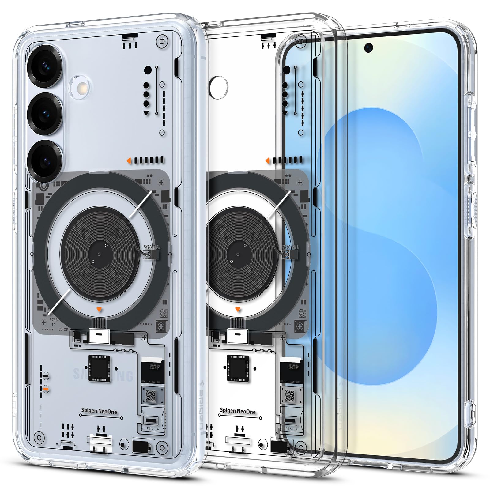 Amazon.co.jp: Spigen Galaxy S25 ケース MagSafe対応 クリア