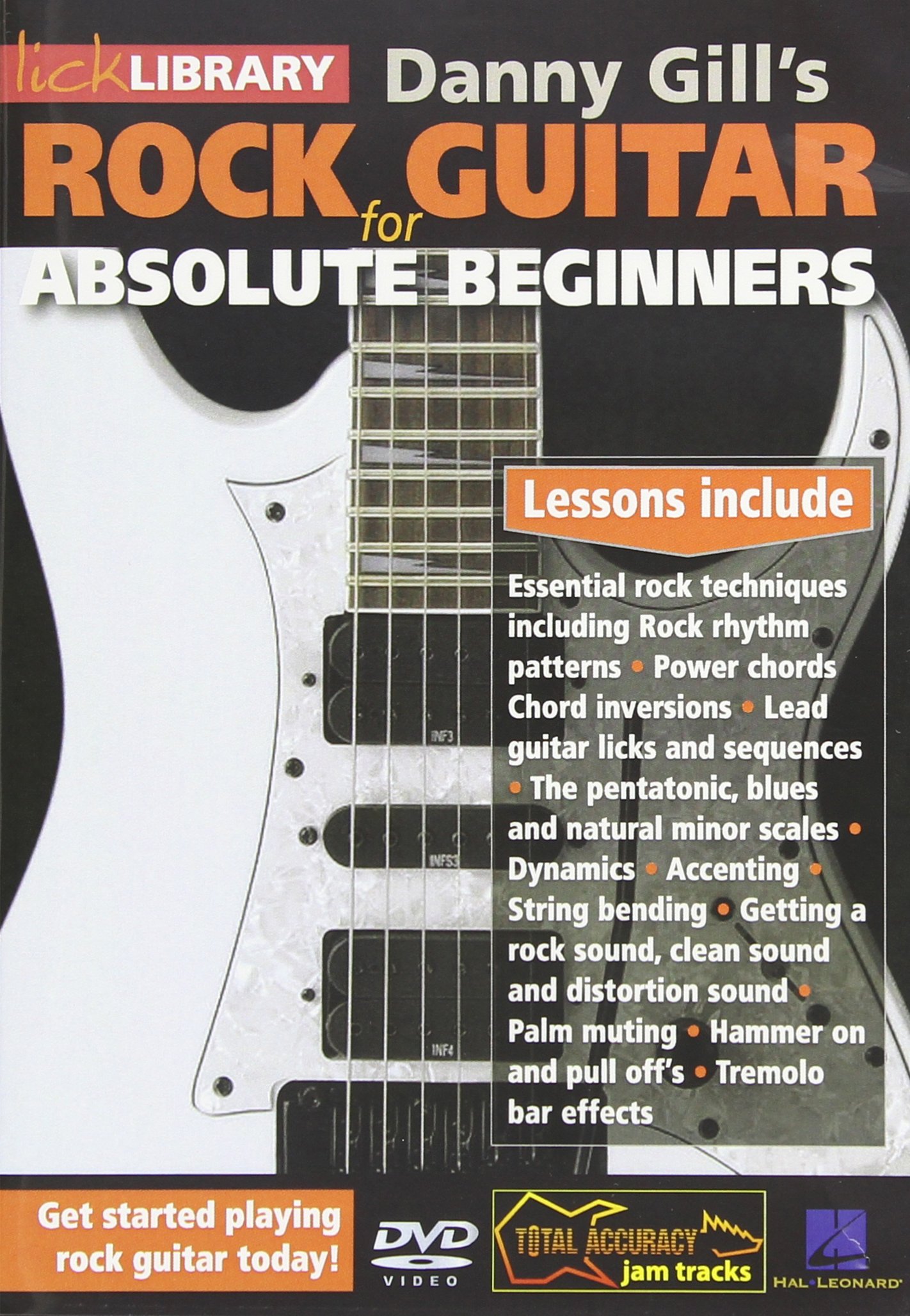 Guitarra rock principiantes curso en DVD edicion Estados Unidos