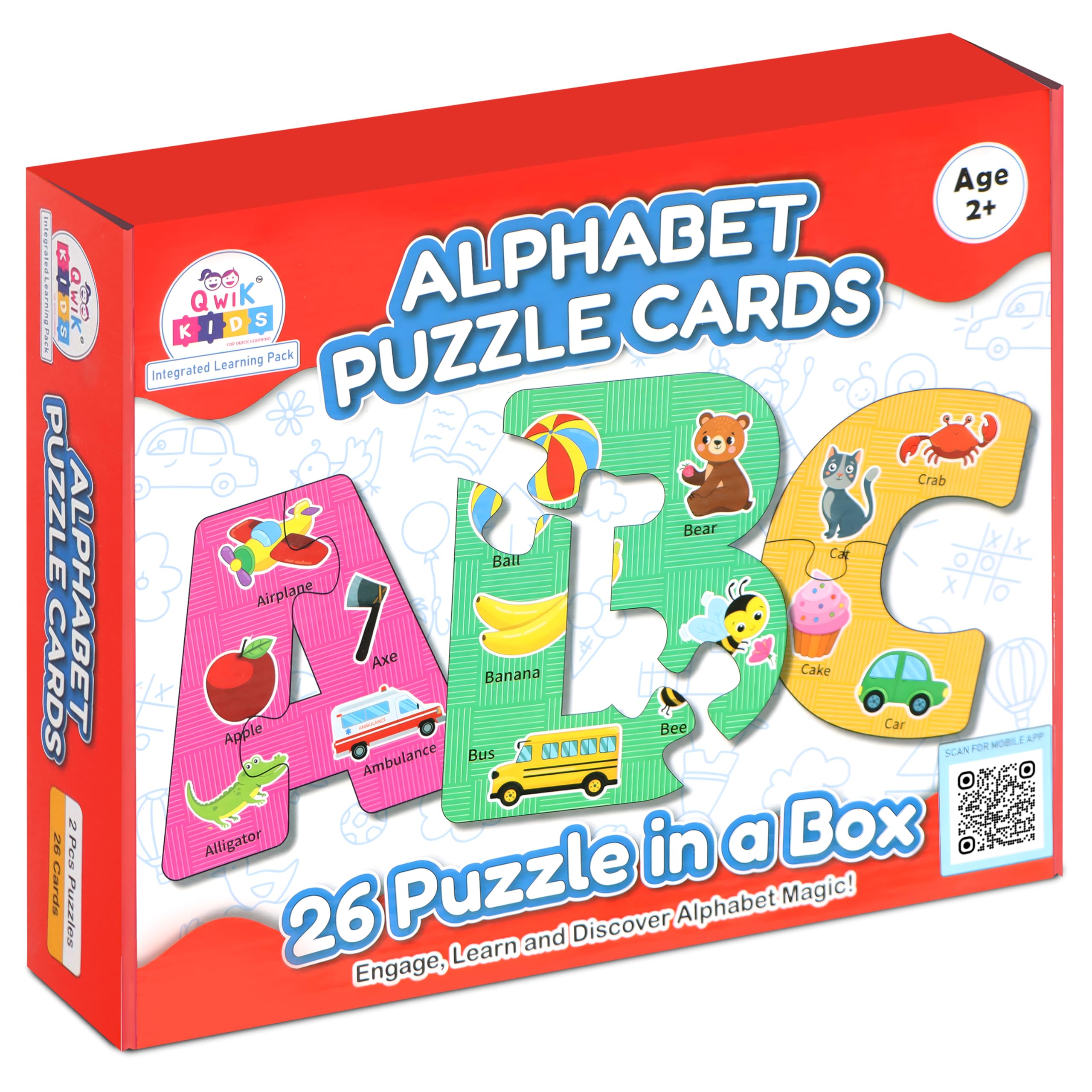See full amazon price history chart for QWIK KIDS Alphabet Jigsaw Puzzle For Kids, Alphabet Fun Type Two Piece Set Of 26 Alphabet Matching Puzzle With Pictures For Children, Montessori Educational Learning Letters For 2+ Years Kid QWIK KIDS Alphabet Jigsaw Puzzle For Kids, Alphabet Fun Type Two Piece Set Of 26 Alphabet Matching Puzzle With Pictures For Children, Montessori Educational Learning Letters For 2+ Years Kid (B0CPJN94FS) Amazon Price History, Amazon Price Tracker