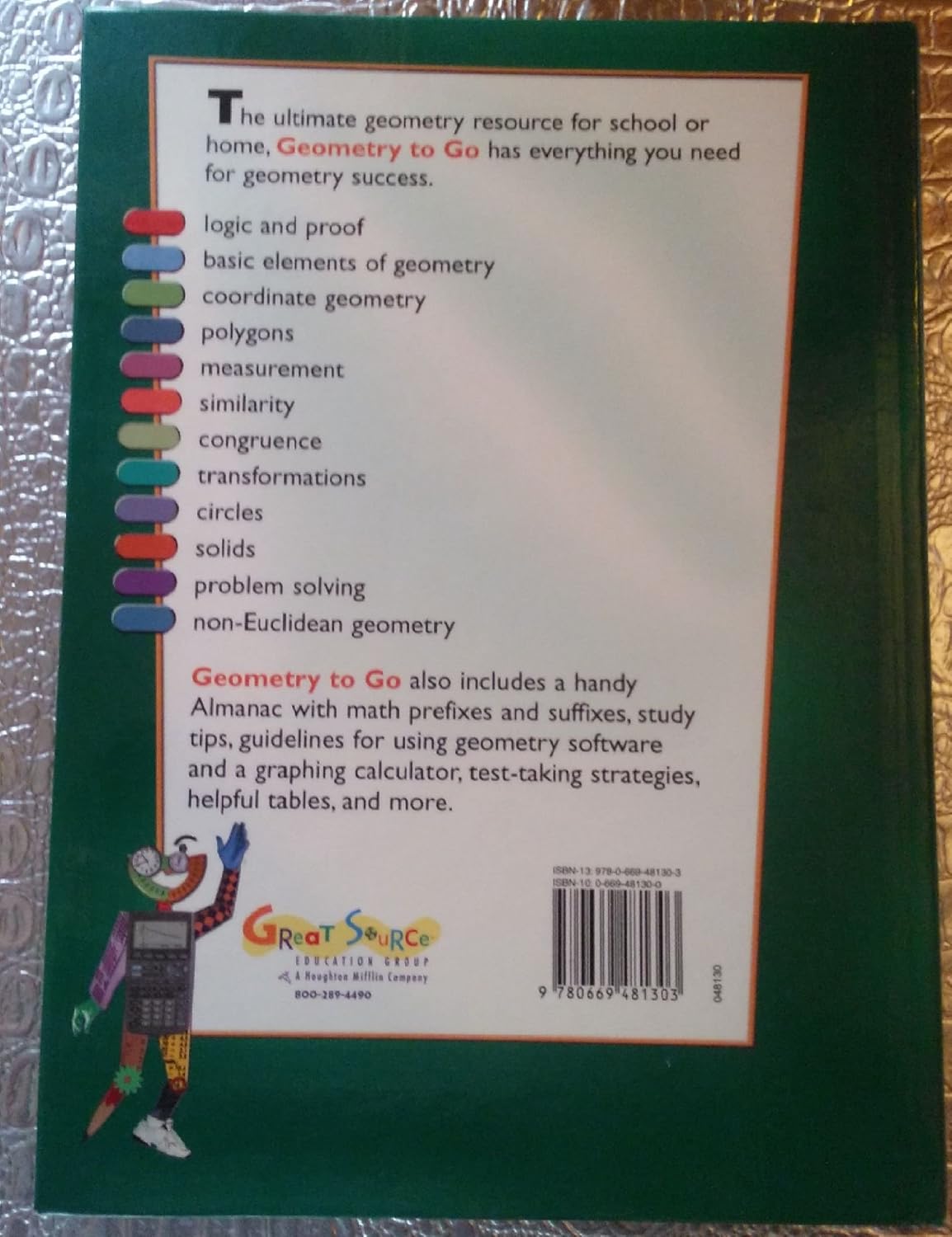 Geometry to Go: A Mathematics Handbook      Hardcover – January 1, 2001