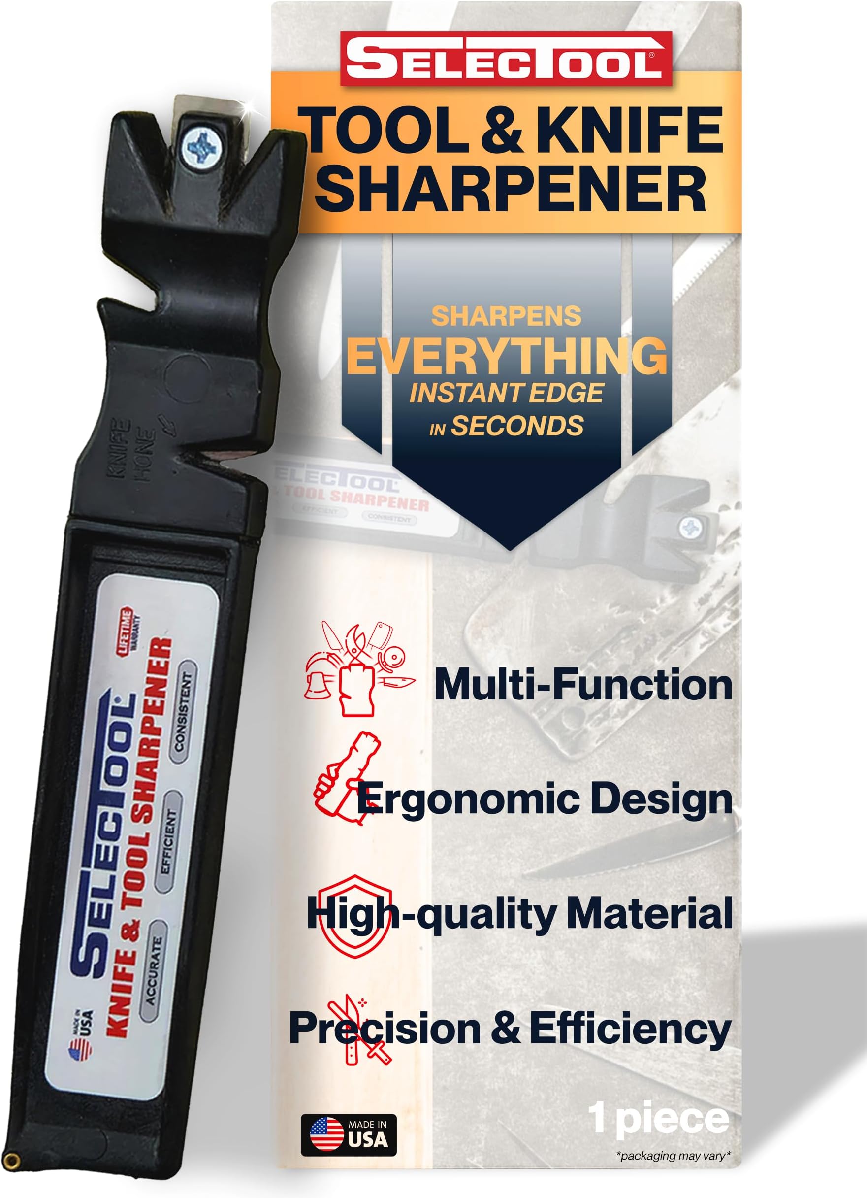 Selectool SEL001 Master Sharpener, Black