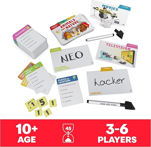 Miniatura 2 de Spin Master Games Subjetive un juego de trivia de personalidad para una divertida noche de juegos familiares, niños y adultos a partir de 10 años,