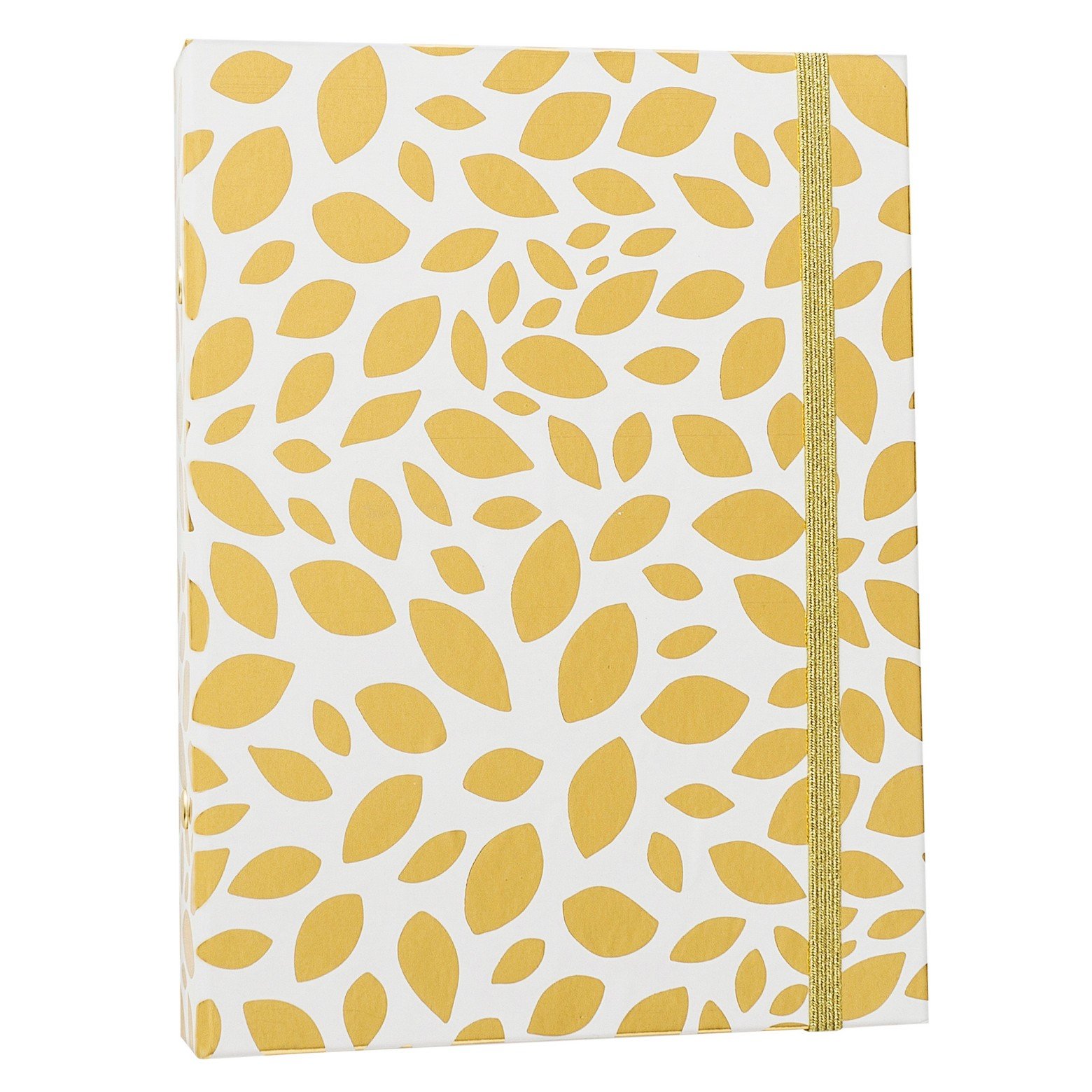 Amazon.com : Brit + Co Mini Binder 1'' -6 Rings - Gold leaves : Office  Products