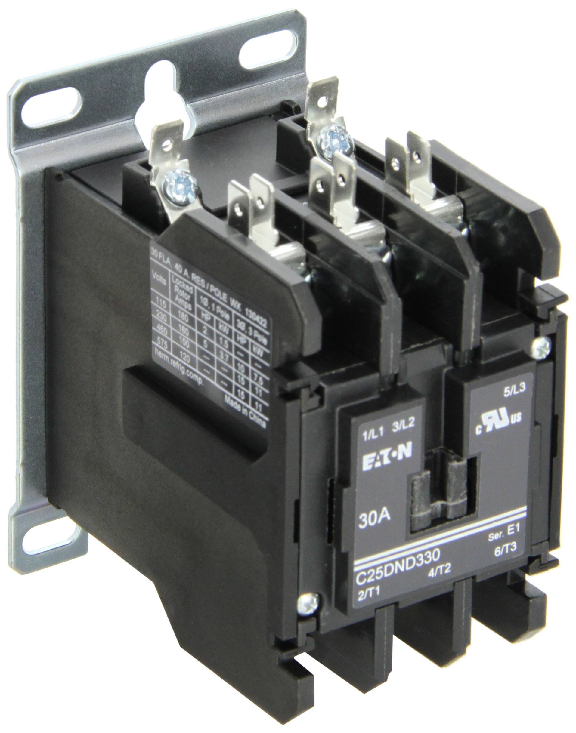 Buy Eaton C25DND330B Definite Purpose Contactor, 50mm, 3 Poles, Screw