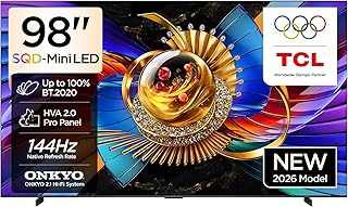 TCL 98Q7D Pro Television 98 Inch Smart TV 4K SQD-Mini LED Super Colorful Quantum High HDR Gaming Google TV