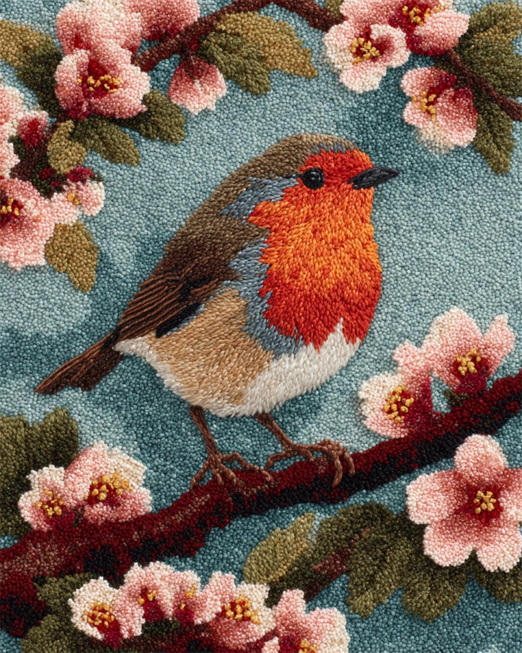 AxiangziK DIY Cross Stitch Kits Birds in the Tree 11CT 40x50cm