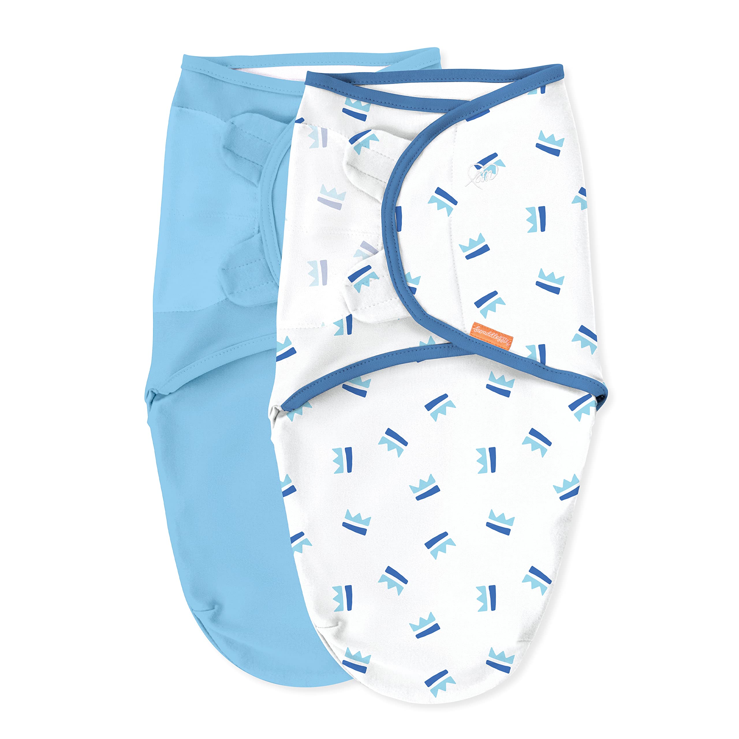 SwaddleMe Easy Change Pucktuch in Größe Small/Medium, für 0-3 Monate, 3-6kg, bis zu 66cm lang, 1-Pack Baby Pucktuch mit Easy Change Reißverschluss