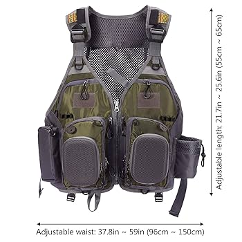 Amazon | Bassdash(バスダッシュ) フィッシングベスト 釣り