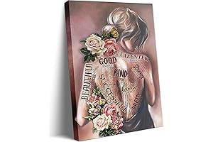 AKWISH Inspirational Wall Decor - Motivational Poster Canvas Wall Art for Women