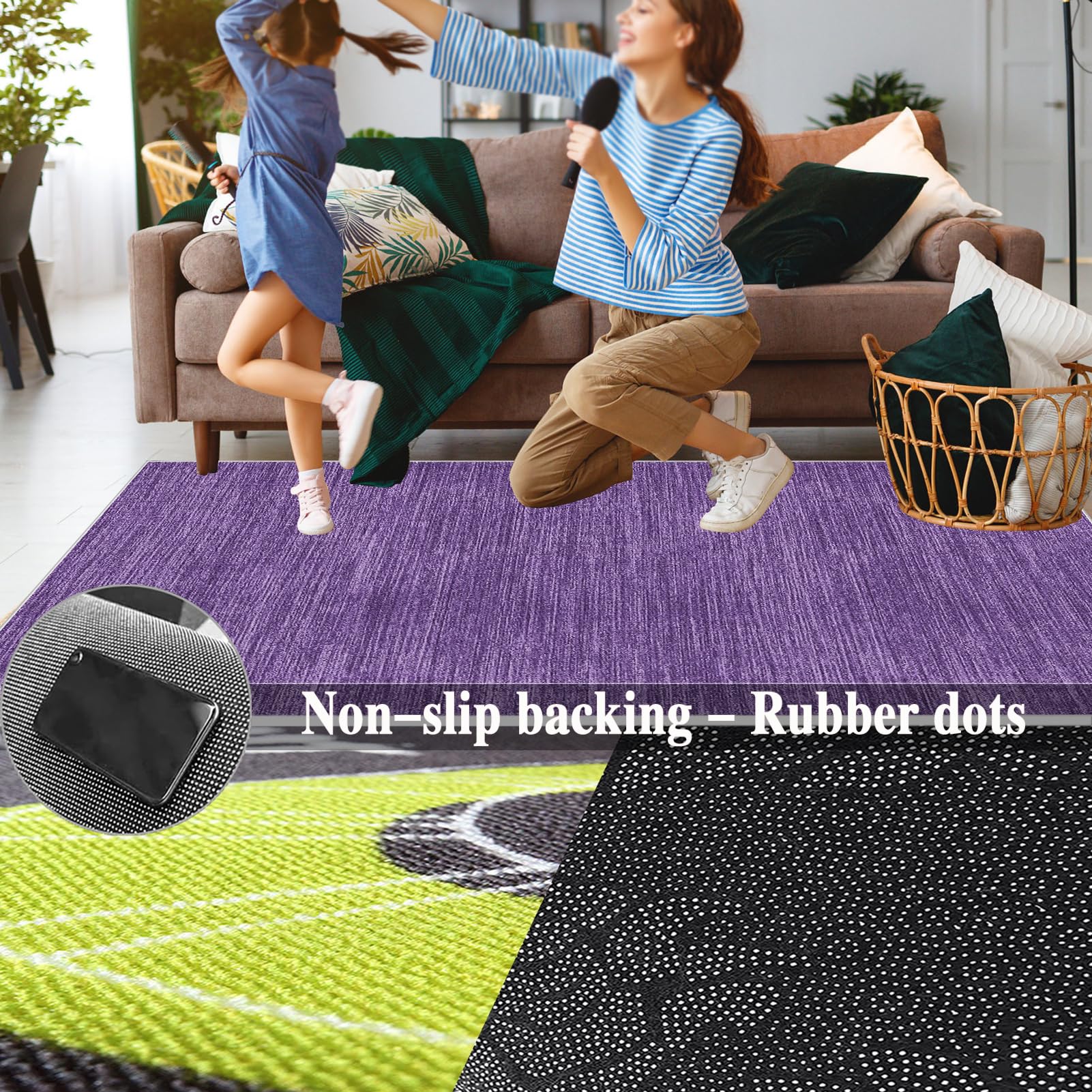 Tapis de Tambour Insonorisé Tapis Batterie Tapis de Batterie électronique Tapis d'absorption des vibrations Tapis Batterie Tambour pour Basses Caisse Claire et Autres Instruments 150 x 120 cm