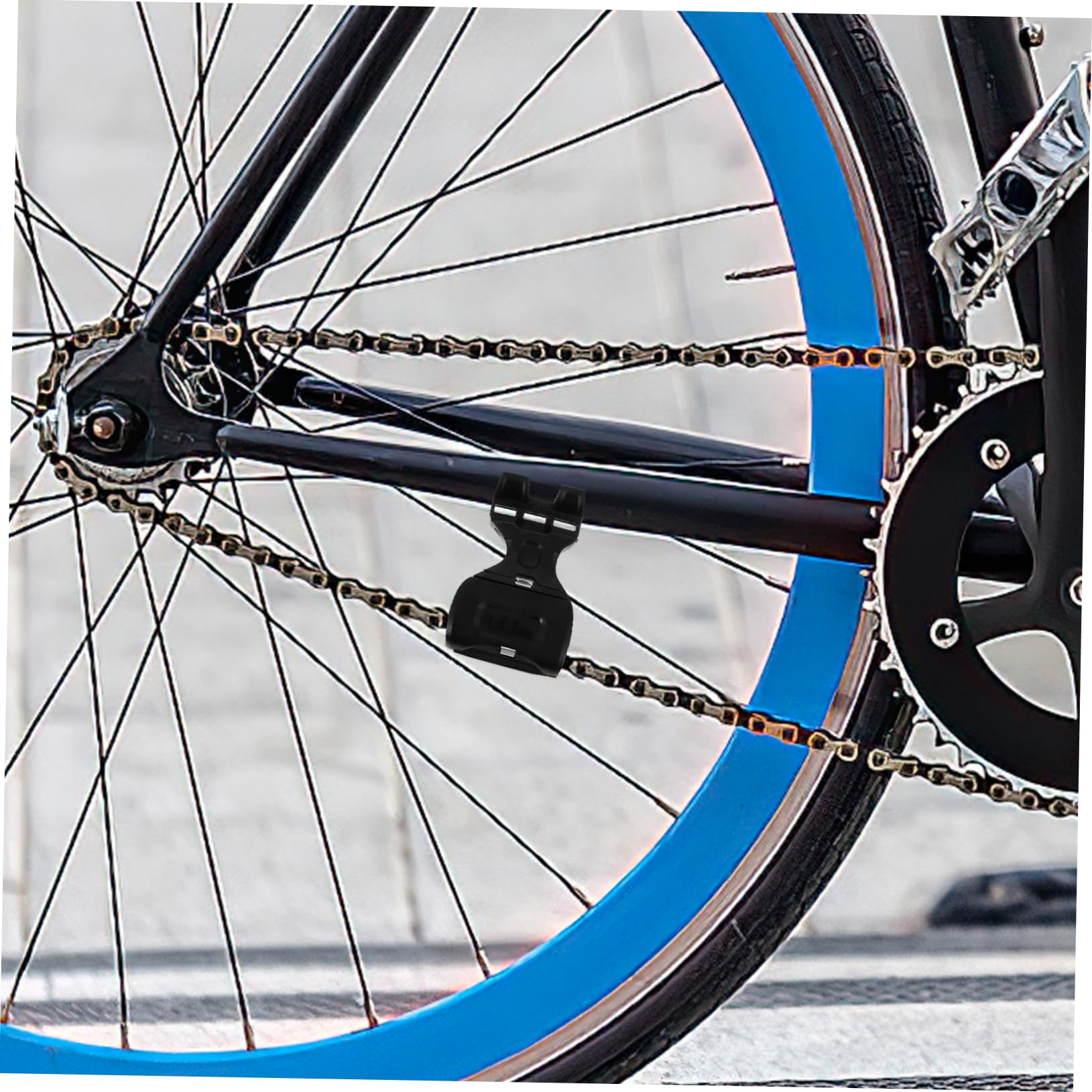 BESPORTBLE Supporto per Catena della Bicicletta Tendicatena della Bicicletta Tenditore per Mountain Bike Sostituire La Guida della Catena della Bicicletta Guida Catena Bici Ferro Black