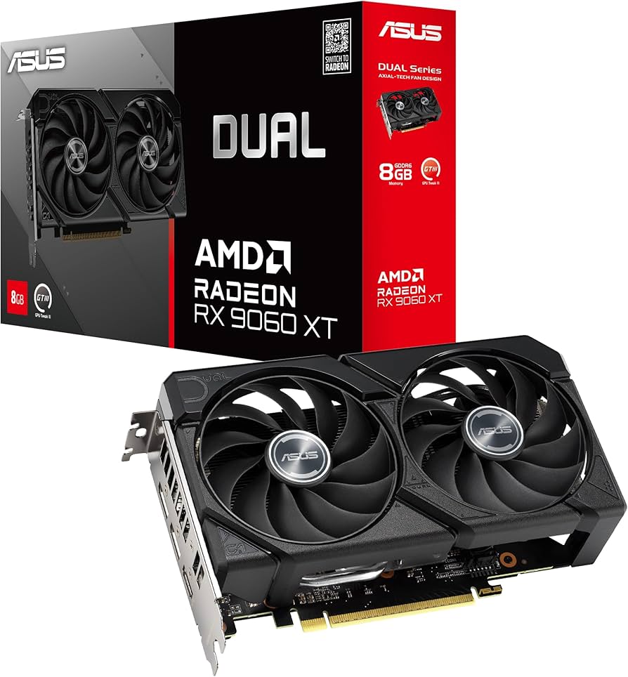 J*e様 ASUS Radeon RX9060XT 16GB OC 3ファン ASUS TUF Gaming Radeon RX 9060 XT OC Edition