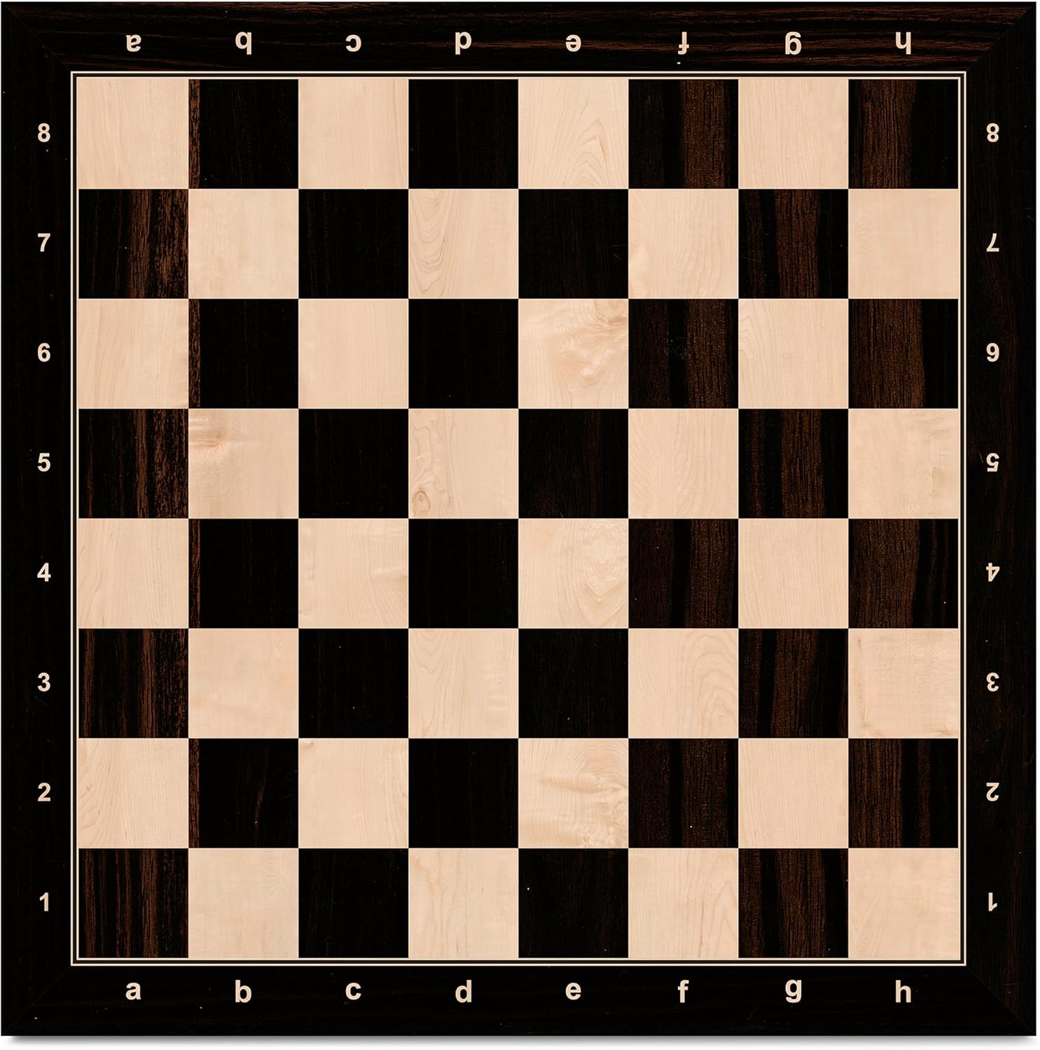 A&A 21.25" Professional Wooden Tournament Chess Board with A&A 2 Pack Chess Scorebook