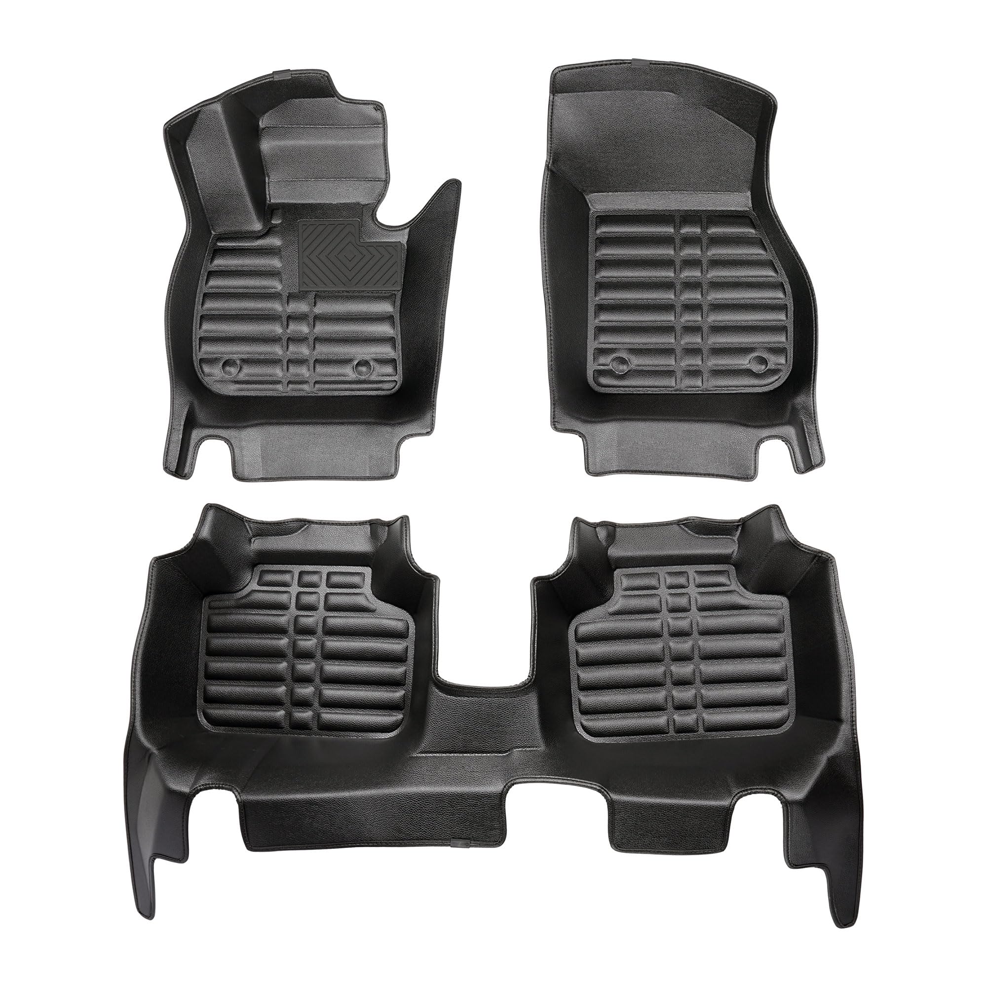 Automatten, compatibel met BMW X2 (F39), bouwjaar vanaf 2018, 100% passend, geurloos, alle weersomstandigheden, 5D premium TPE vloermattenset