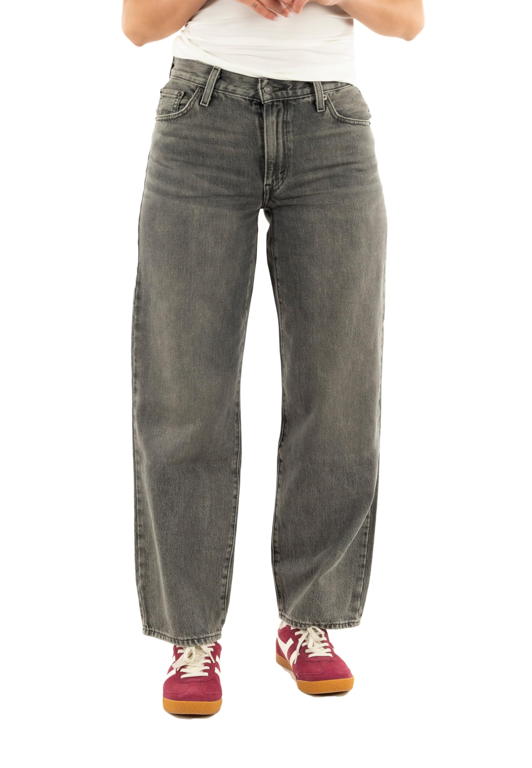 Levi's Women's Baggy Dad Jeans, Chill at Home, 25W / 34L