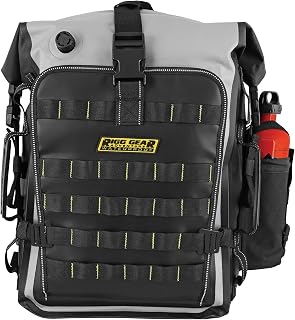 Nelson-Rigg Hurricane Waterproof Backpack/Tail Pack,Black/Gray, 30 Liters