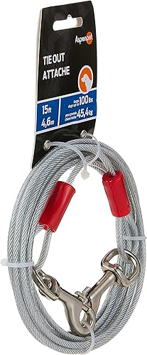 Miniatura 2 de Petmate Cable para perro grande Tieout  Plateado