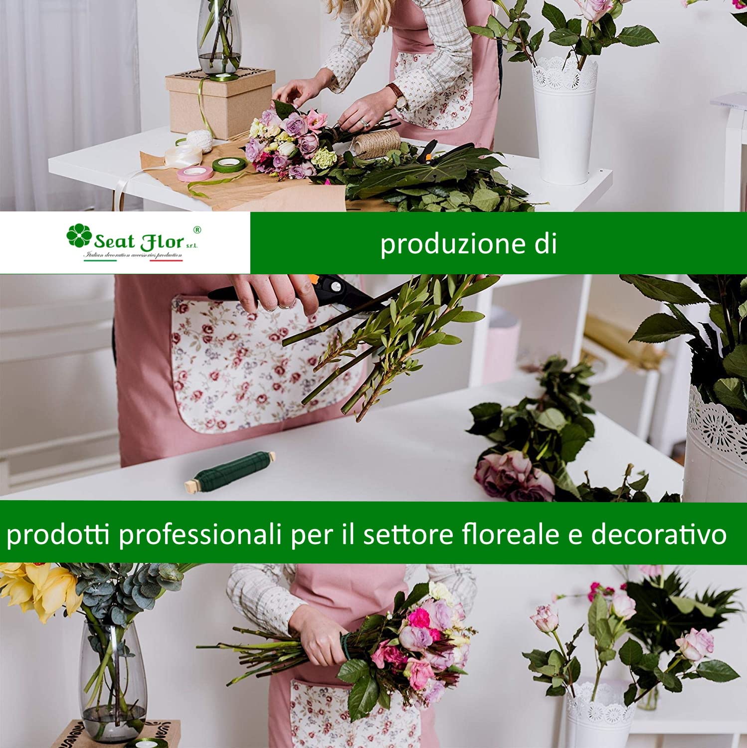 SRL® Filo Di Ferro Zincato Per Piante 0,65mm – Bobina In Legno Ecologica Da 35m, Filo Legatura Per Giardinaggio E Fiori