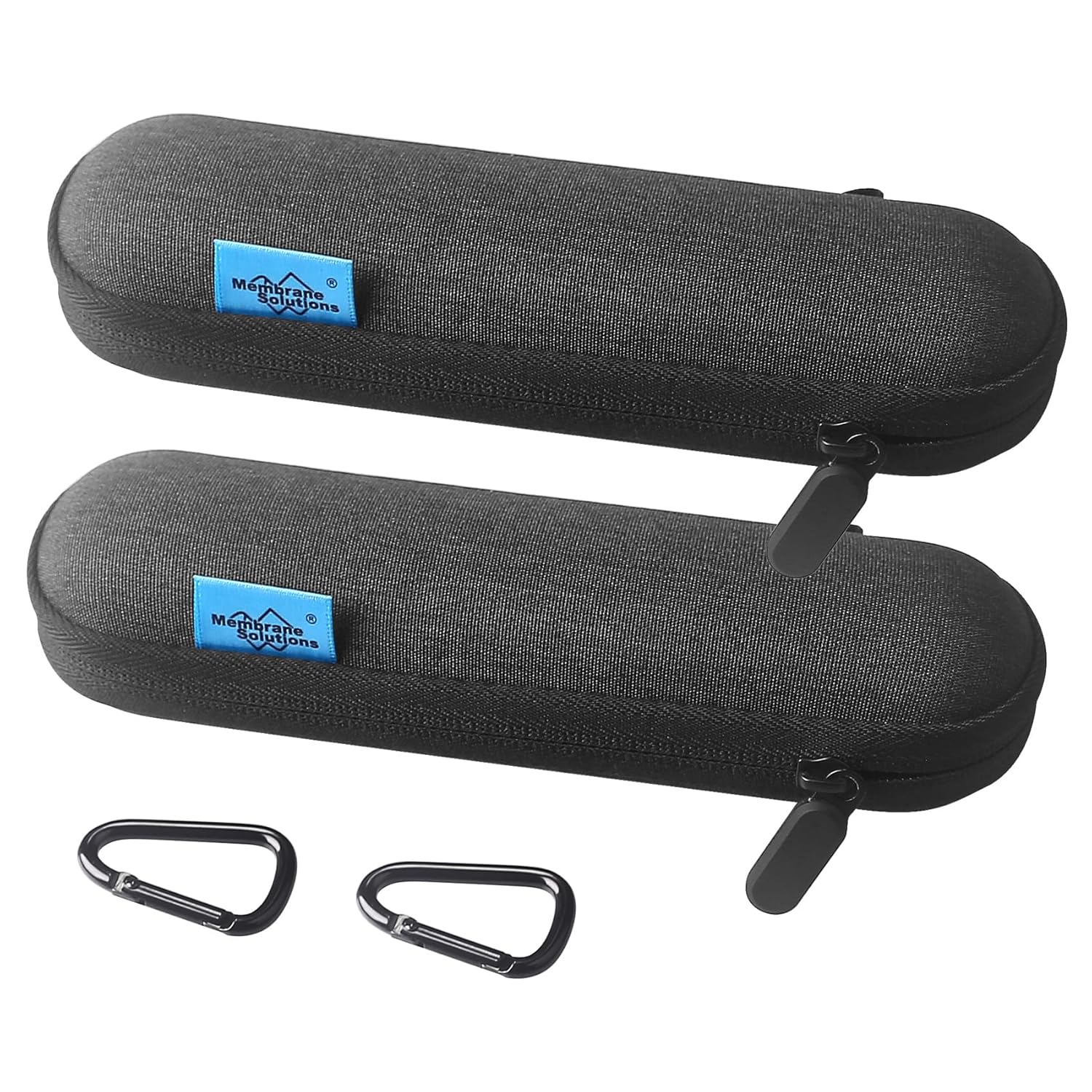 Membrane Solutions Travel Carrying Case Water Filter Cover Portable Organizer Bag for 7.1inch Personal Water Filter Straw Cover Hard-Shell EVA Storage Protective Case(7.8X 2.6X 2.6 Inch), Shockproof