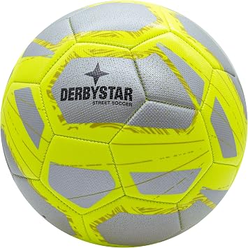 Derbystar Street Soccer Football in Size 5 and "Mini - The New Leisure Football in Five Bright Colours
