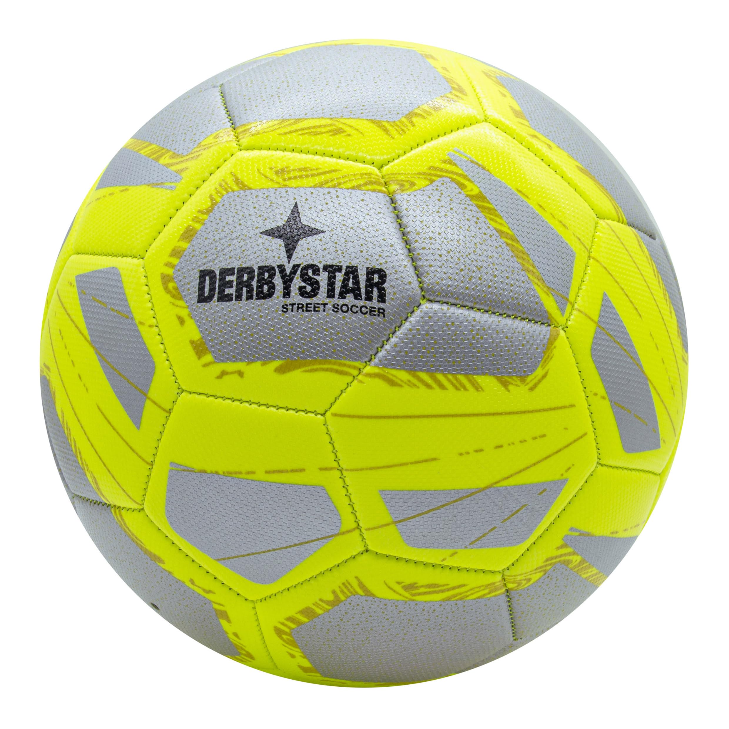 Derbystar Balón de fútbol callejero en tamaño 5 – El nuevo fútbol de ocio en cinco colores llamativos
