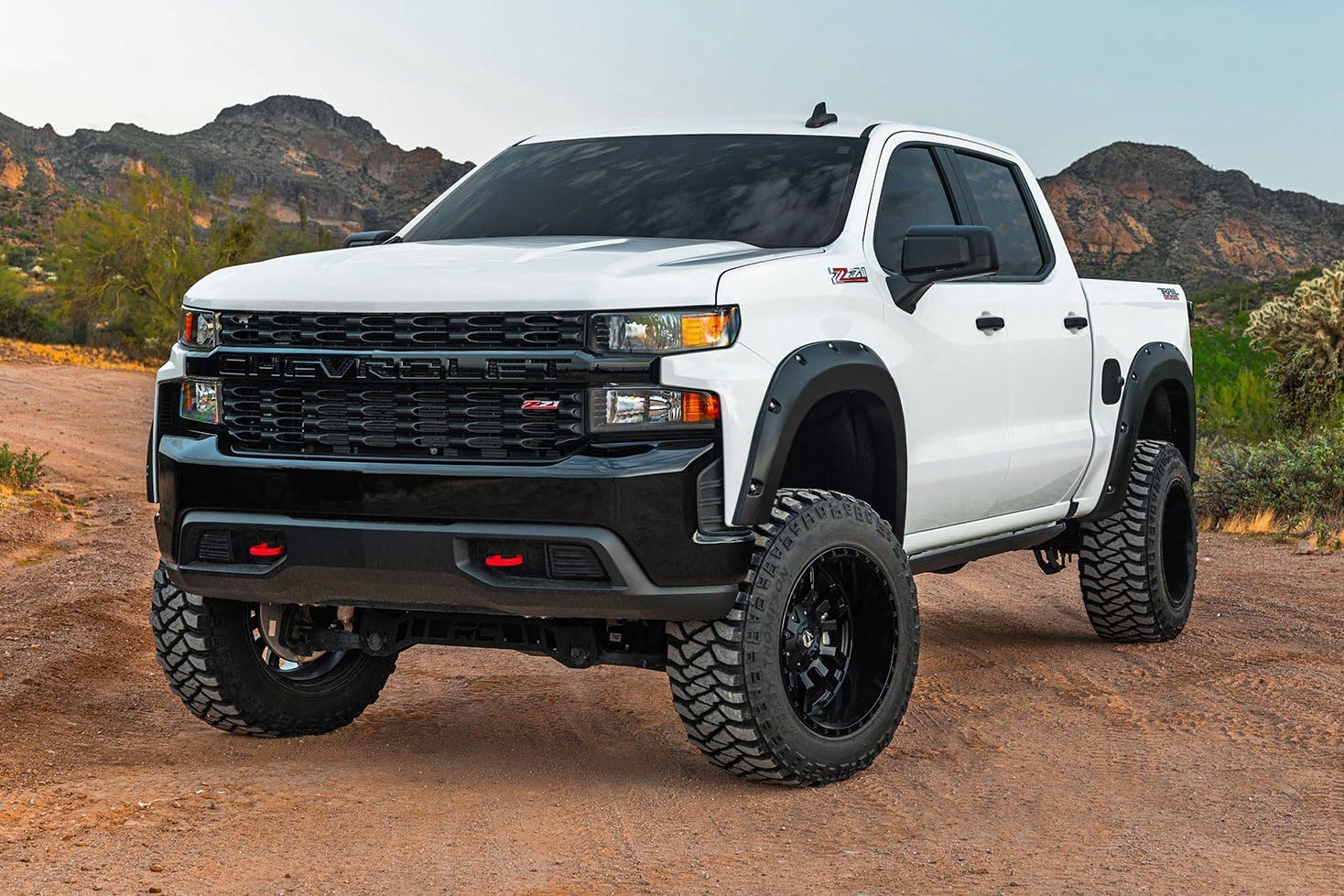 Rough Country Pocket Fender Flares for 22-25 Chevy Silverado 1500 - F-C12211