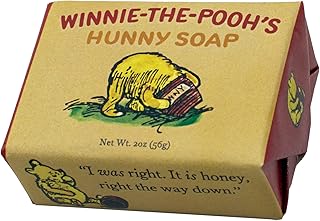 The Unemployed Philosophers Guild Winnie-the-Pooh's Hunny Soap - Made in the USA, 2oz (56g) Travel or Hotel Size Pooh Bear Themed Guest Bar