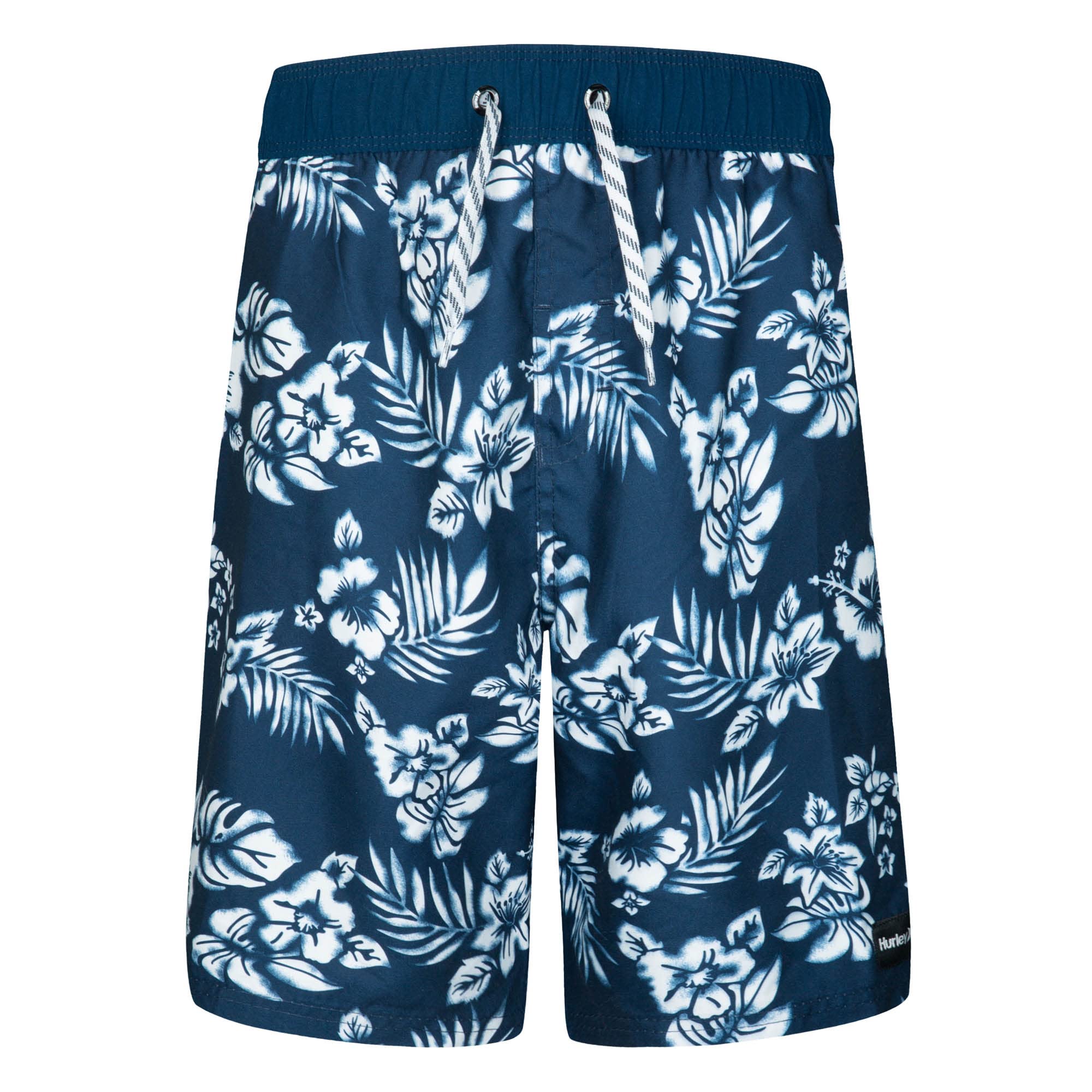 Hurley Boys' Printed Pull On Swim Trunks