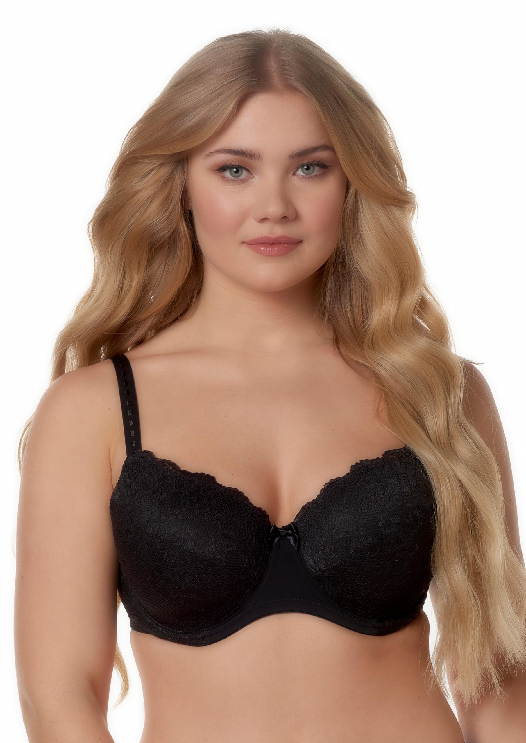 After Eden Damen Full Cover Recycled Fabric and Lace Bra