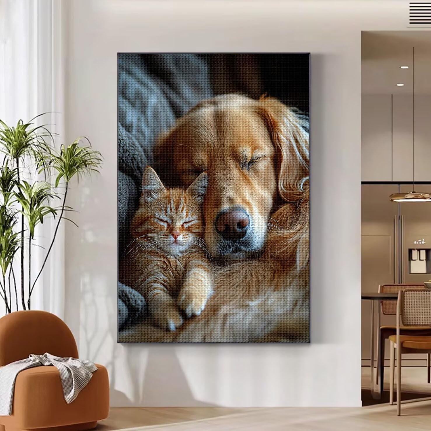 Spersonalizowane zestawy do sztuki diamentowej dla dorosłych, zestaw do malowania diamentami 60 x 140 cm, 5D, pełne wiercenie, mozaika, cekiny, spersonalizowane zdjęcie, unikalne prezenty do dekoracji