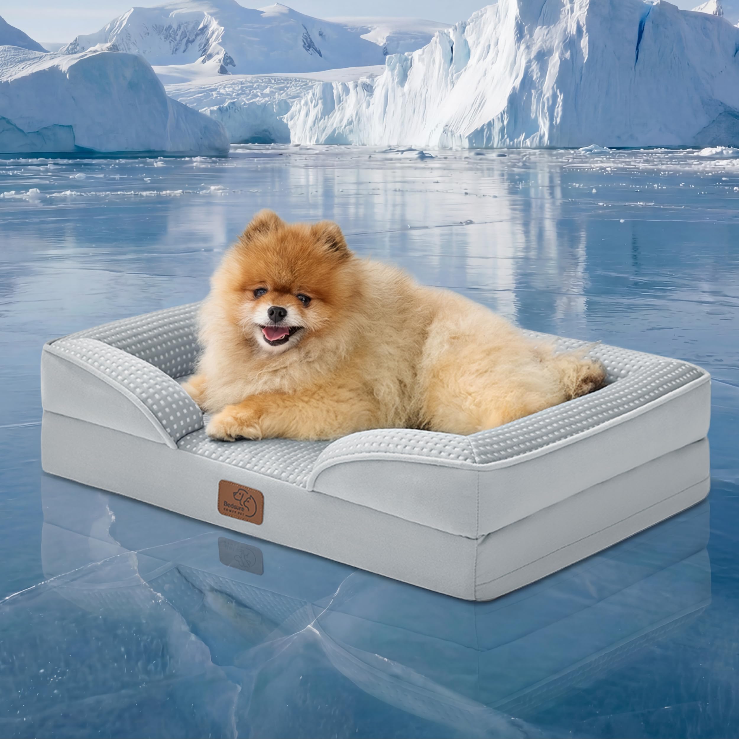 Bedsure Cooling Dog Bed for Small Dogs