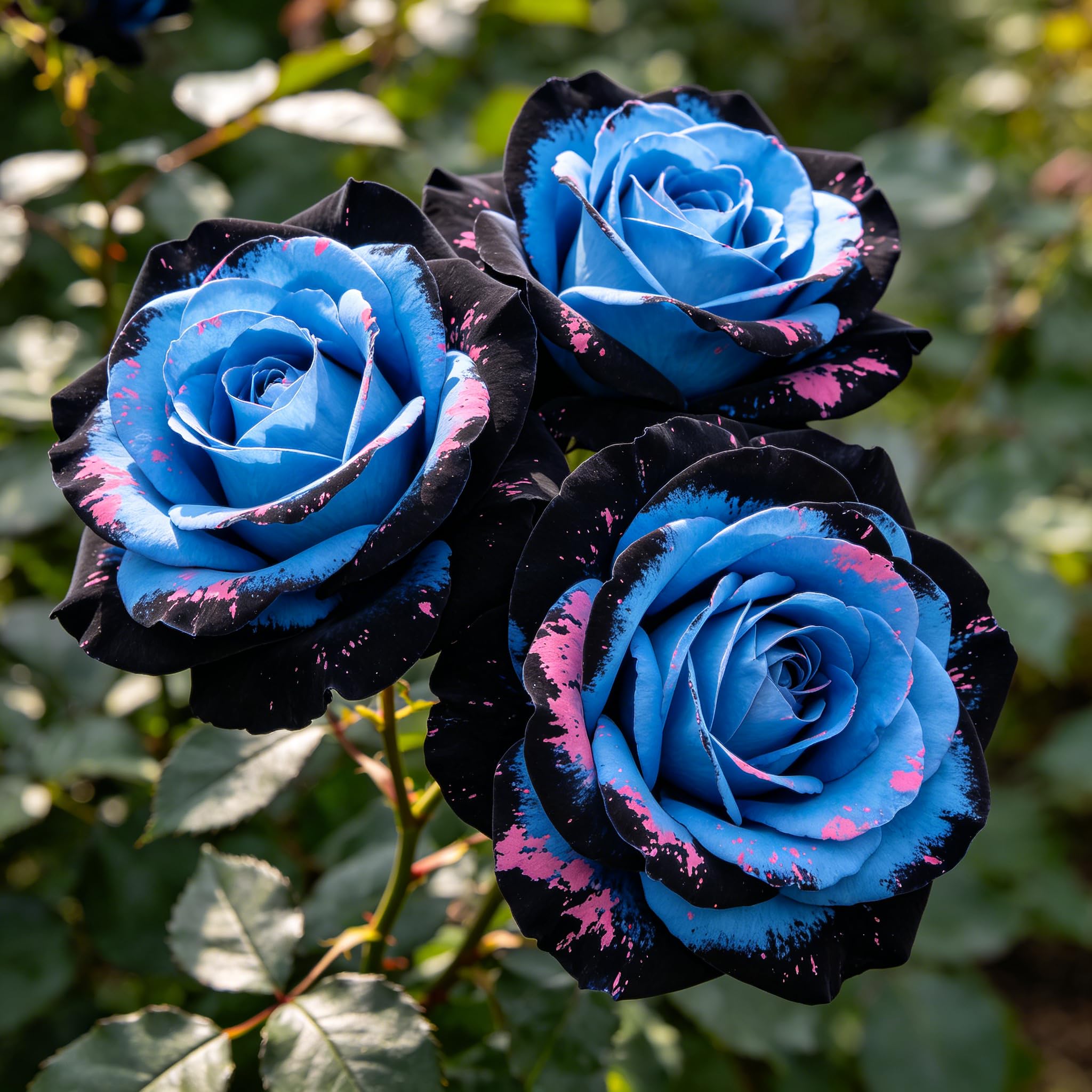 Rare Mixed Blooms Rose Root Bulbs, Vigorous Growing Perennial Flowers for UK Garden Decoration Excellent Display-j-2 Bulbs — image 1
