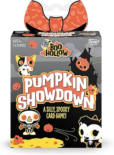 Funko Games Boo Hollow Pumpkin Showdown - Juego de cartas divertido y espeluznante