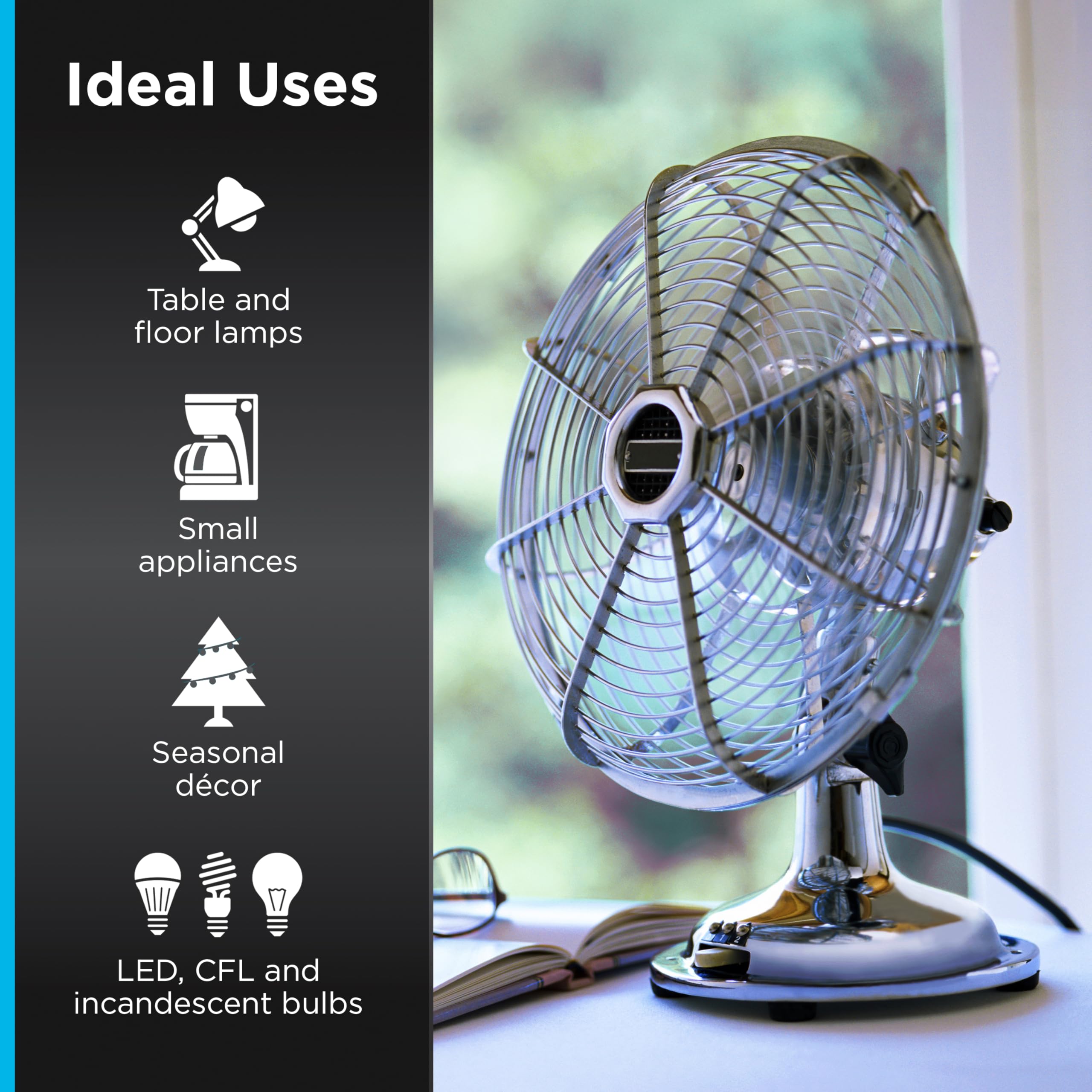 GE 24-Hour Plug-in Timer - Automate Your Lights -5