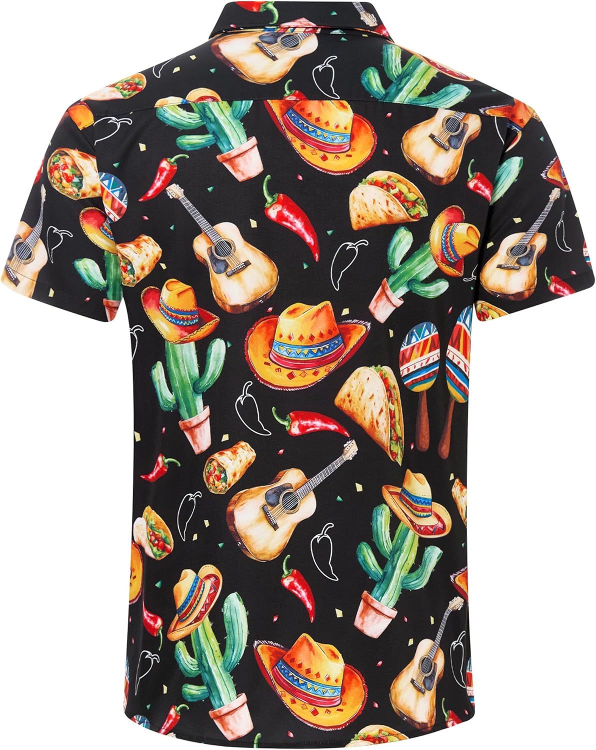 ALISISTER Mens Button Down Short Sleeve Dress Shirt Novelty Hawaiian Holiday Summer Funny Tops